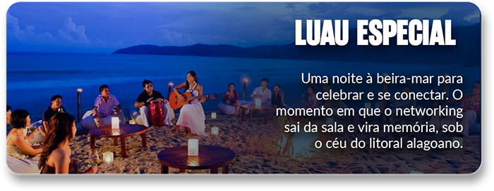 Experiência de luau especial no Encontro Nordestino de Pilates