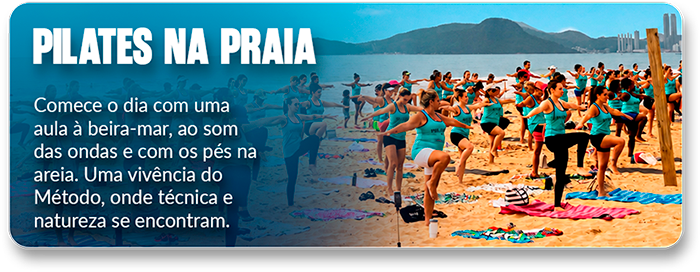 Experiência de Pilates na praia em Maceió