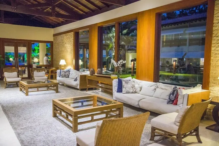 Lobby do Jatiúca Hotel & Resort